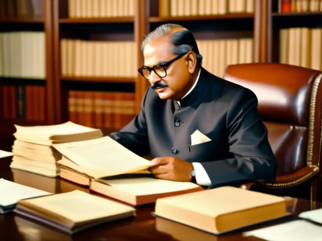 Rajendra Prasad presidente India visión constitucional