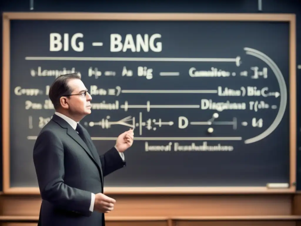 Georges Lemaître presenta su Teoría del Big Bang en una imagen ultradetallada y moderna