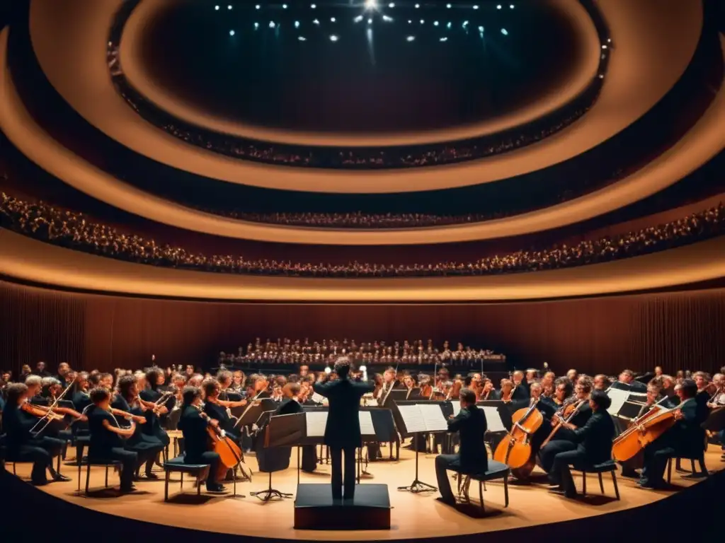 La última sinfonía de Gustav Mahler llena el gran auditorio, con el público cautivado por la intensa interpretación de la orquesta