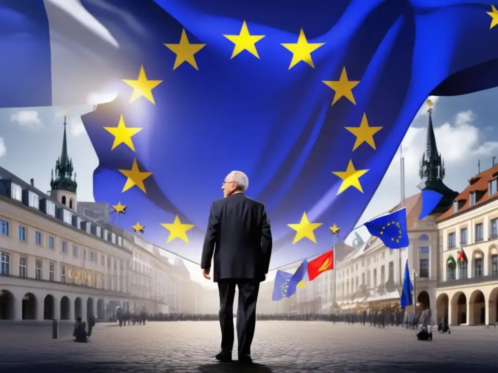 Wolfgang Schäuble liderando la crisis de deuda europea en una ciudad simbólica